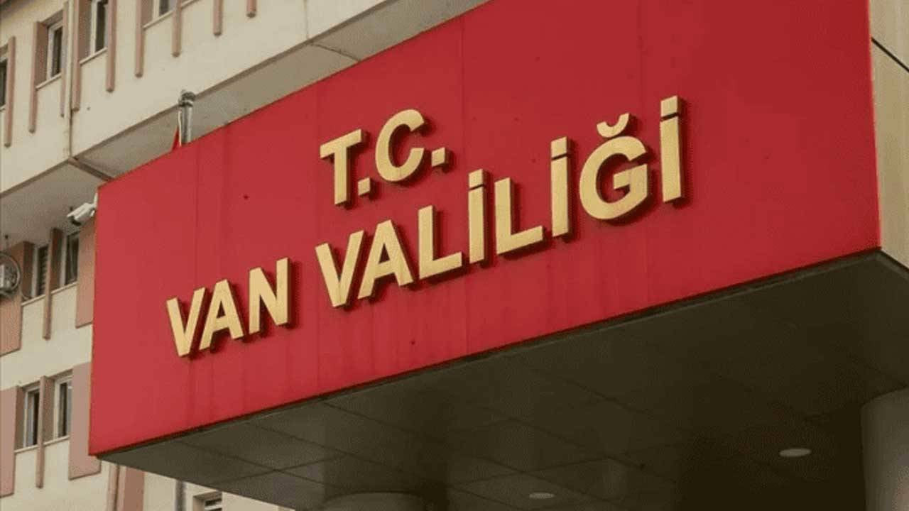 Van Valiliği, 5 süreyle tüm eylem ve etkinlikleri yasakladı